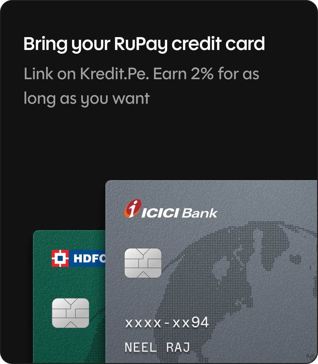 Link Rupay Card on Kredit.Pe